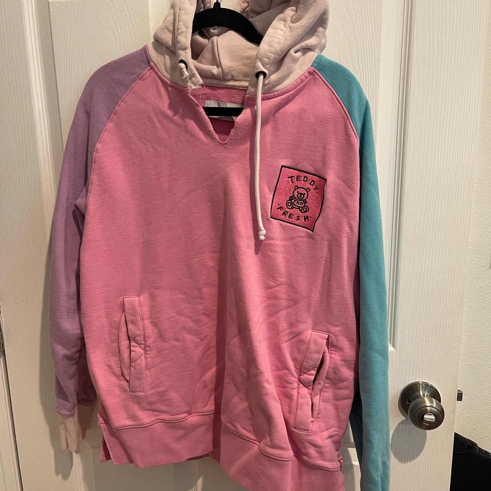 Teddy Fresh Pink Hoodie